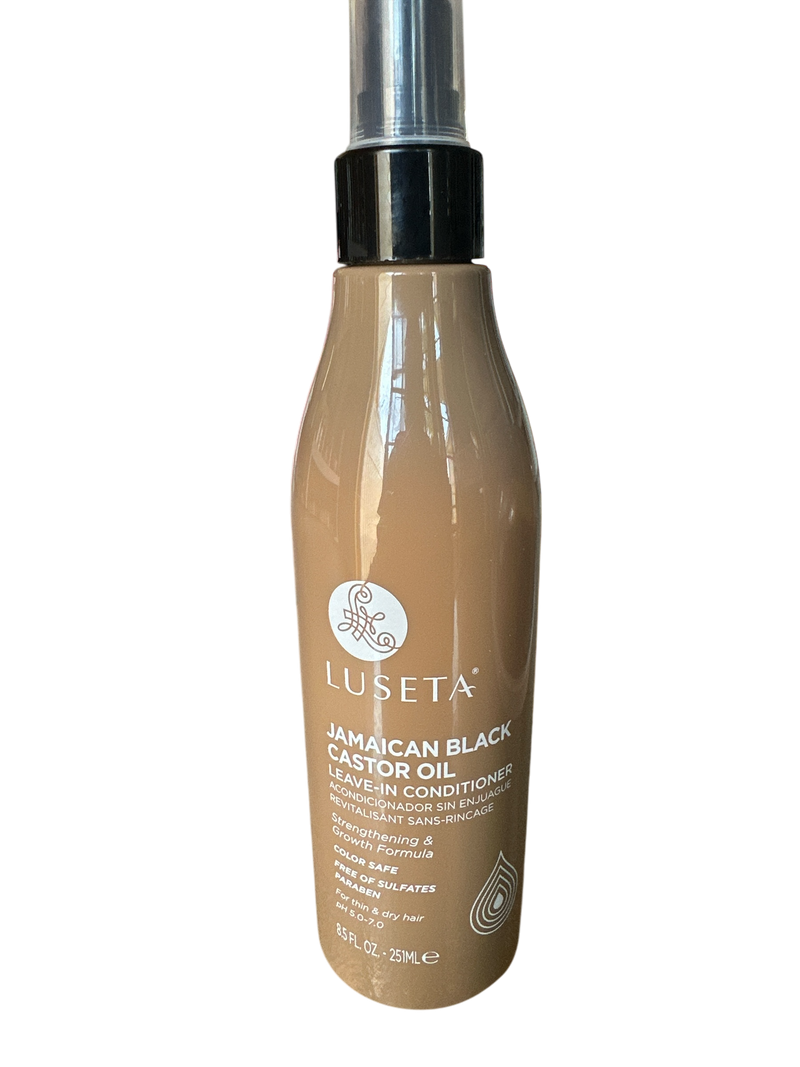 Luseta Jamaican Black Castor Oi Leave In Conditioner Strenghthening & Grow Hair Formula 8.5fl.oz 252ml - Keratinbeauty
