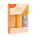 Cadiveu Nutri Glow Hair Care Kit: Shampoo, Conditioner & Oil for Radiant Hair