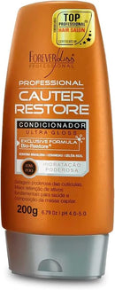 Forever Liss Cauter Restore Capillary Kit: Shampoo and Conditioner for Hair Repair