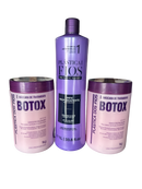 Plastica Dos Fios Kit For Damaged Hair Recovering  Btox Treatment  3pcs - Keratinbeauty