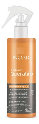 Inoar Keratin Liquid Hair Recharge 6.76 fl oz for Damaged Hair