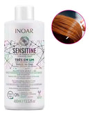 Inoar Sensitine 3-in-1 Hair Cleansing Cream: Sulfate-Free, Vegan, 13.5 fl oz