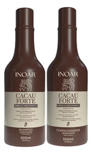 Inoar Cocoa Strong Shampoo & Conditioner Kit 500ml for Strength and Shine