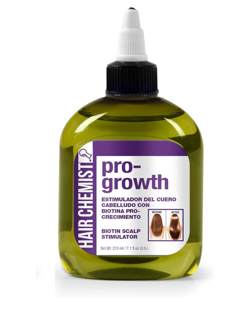 Hair Chemist Pro Grow Hair Oil Infused With Castor Oil Scalp Stimulator 7.1fl.oz 210ml - Keratinbeauty