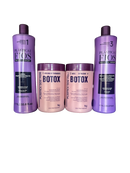 Plastica dos Fios Anti Residue Shampoo Hair Btox And Hydrating Mask Bundle - Keratinbeauty