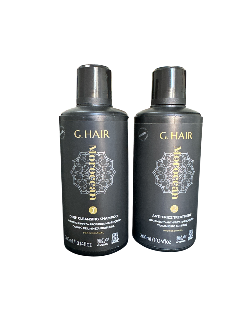 BRAZILIAN KERATIN KB MOROCCAN HAIR SMOOTHING TREATMENT 300ml 10floz - Keratinbeauty