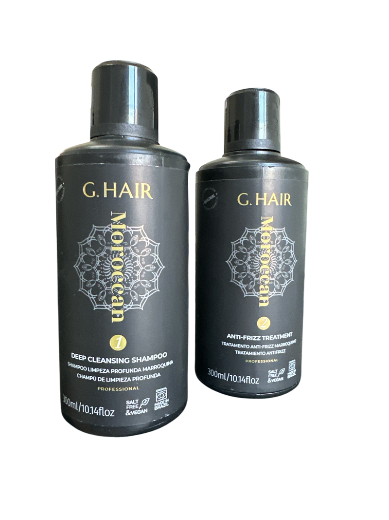 BRAZILIAN KERATIN KB MOROCCAN HAIR SMOOTHING TREATMENT 300ml 10floz - Keratinbeauty