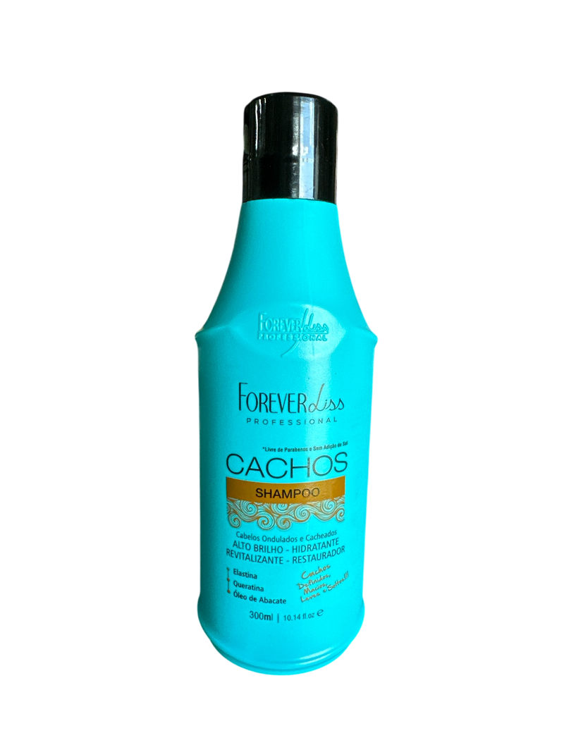 Forever Liss Curls High Shine Hydration Shampoo For Curly Hair 10.14floz 300ml - Keratinbeauty