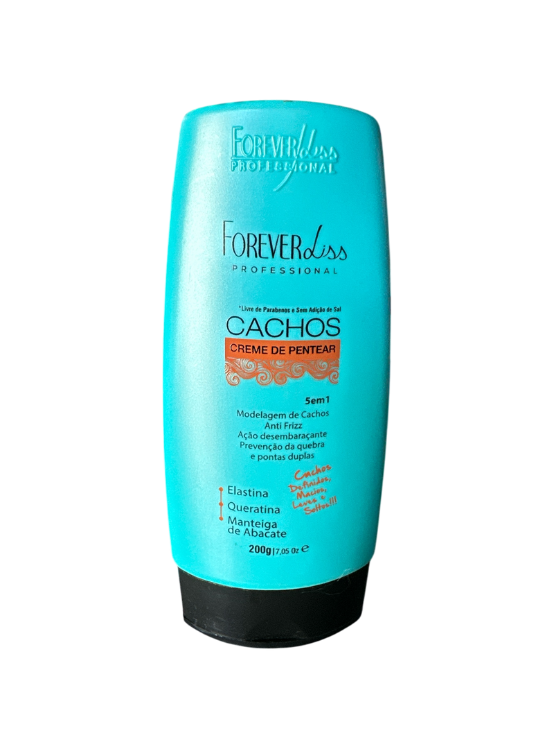 Forever Liss Curls High Hydration Comb Cream For Curly Hair 7.05floz 200ml - Keratinbeauty