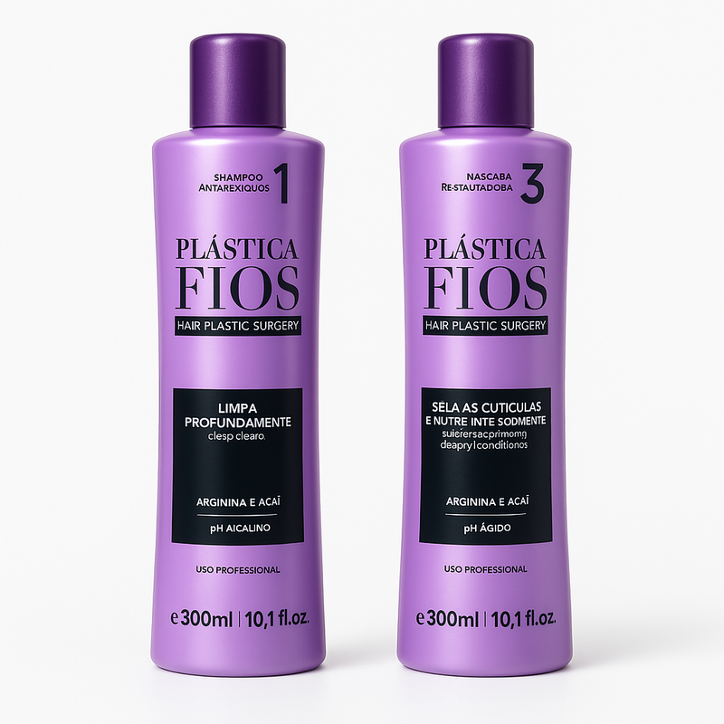 CADIVEU PLASTICA DOS FIOS INTENSE HAIR NURSING KIT 300ml - Keratinbeauty