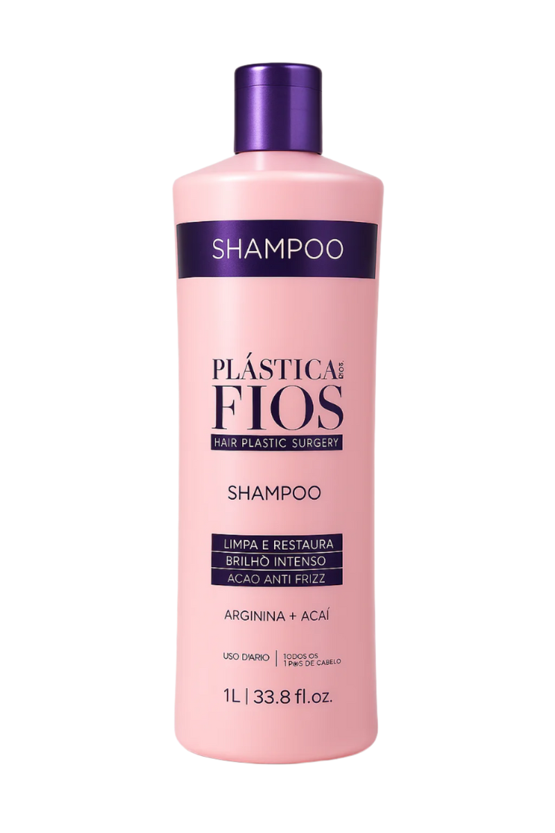 plastica dos fios shampoo
