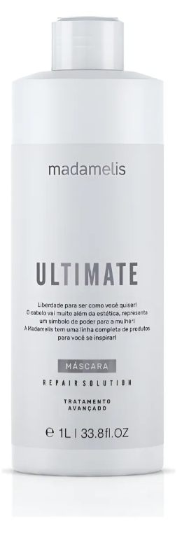 Madamelis Ultimate Anti-Frizz Organic Hair Mask Treatment 1000ml 34fl oz - Keratinbeauty