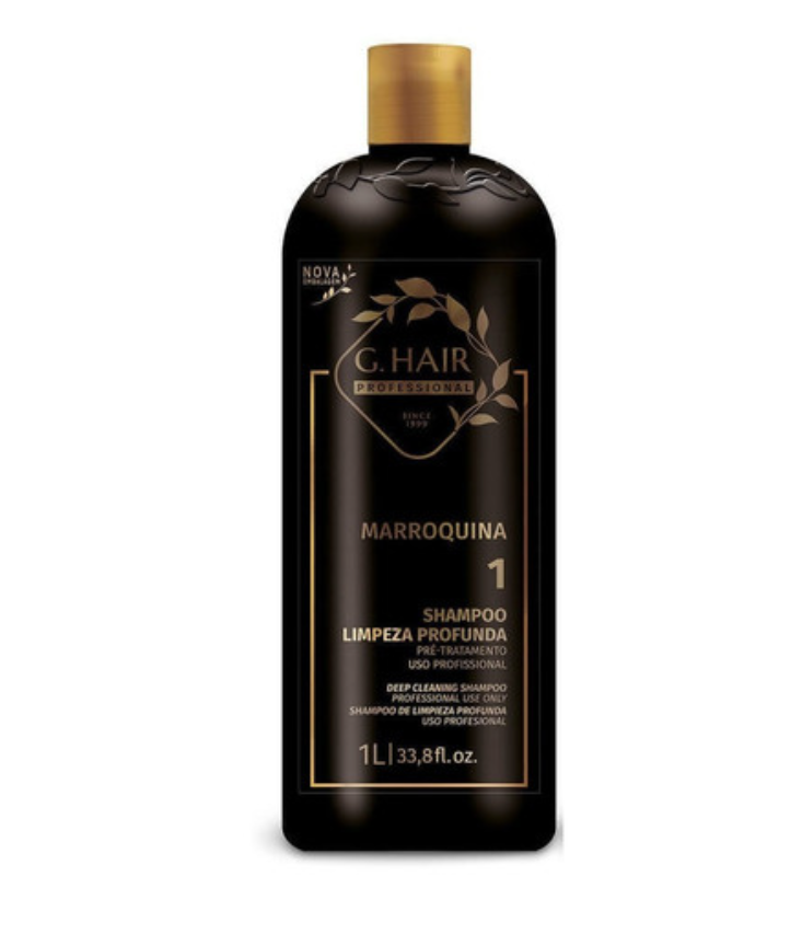 KB MOROCCAN HAIR DEEP CLEANSING SHAMPOO 1000ml 34oz - Keratinbeauty