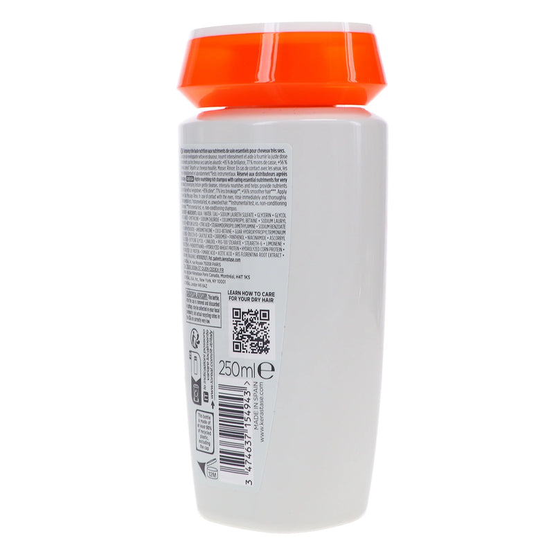 Nutritive Bain Satin Riche Shampoo 8.5 Oz