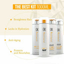 GK Hair The Best Keratin Smoothing Kit 33.8 Fl Oz