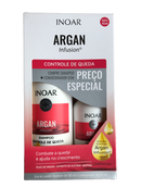 Inoar Argan Infusion Hair Fall Control Vegan Shampoo And Conditioner Kit - Keratinbeauty