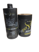 Fio Perfeitto Hair Btox & Deep Cleansing Shampoo Frizz Free Mass Reposition Kit  35oz 1kg - Keratinbeauty