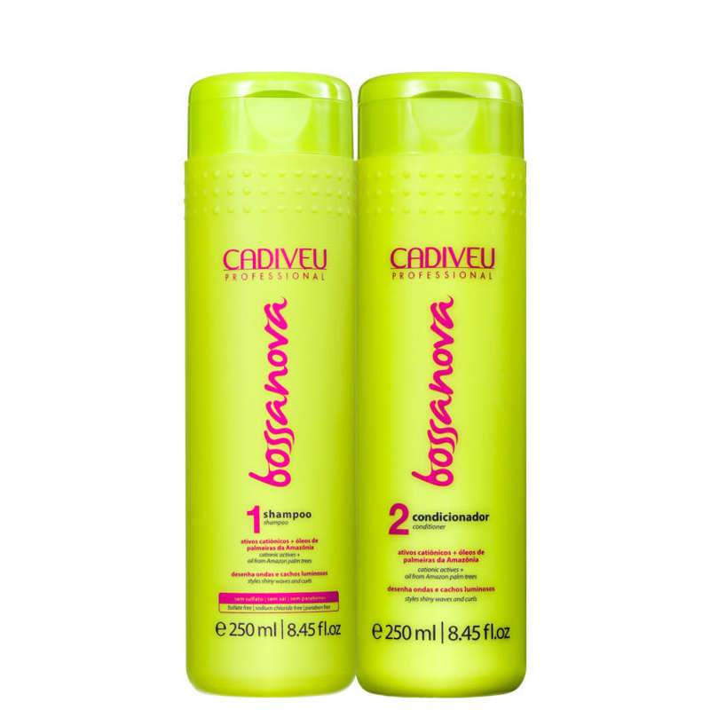 Cadiveu Bossanova Shampoo And Conditioner Set For Curly Hair - Keratinbeauty